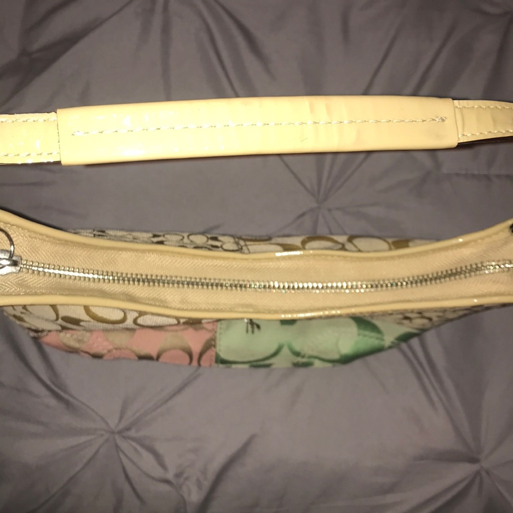 Colorblick Coach purse - Picture 4 of 6